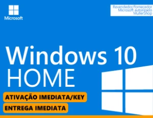 ✅ Online | Key Do Windows 10 Home [Vitálicio] - Softwares e Licenças