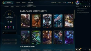 Conta league of legends plat2 LOL
