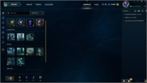 Conta league of legends plat2 LOL