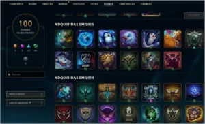 CONTA LOL COMPETITIVA 25 RUNE PAGES  127 CAMPEÕES desde 2013 - League of Legends