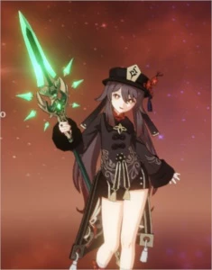 Hutao + jade/ keqing. AR 42 - Genshin Impact
