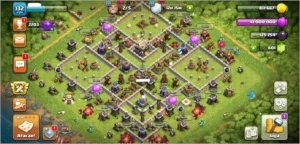 CV11 COM MUROS FULL E CV9 FULL BARATISSIMO - Clash of Clans