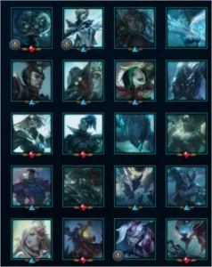 Conta League Of Legends Platina, 103 Skins e 55 frag skin LOL