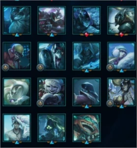 Conta League Of Legends Platina, 103 Skins e 55 frag skin LOL