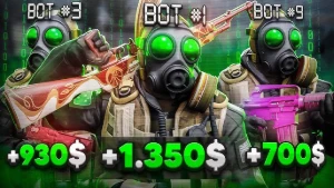 Bot Farm/upgrade skins cs2