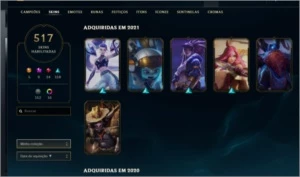 Conta de league of legends & TFT LOL