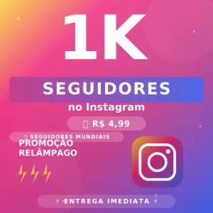 🚀 1.000 Seguidores no Instagram por apenas R$4,99! 🏆 - Redes Sociais