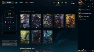 VENDO CONTA NV 173 71 CAMPEÕES +2,8K EA, +24 SKINS - League of Legends LOL