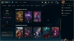 VENDO CONTA NV 173 71 CAMPEÕES +2,8K EA, +24 SKINS - League of Legends LOL