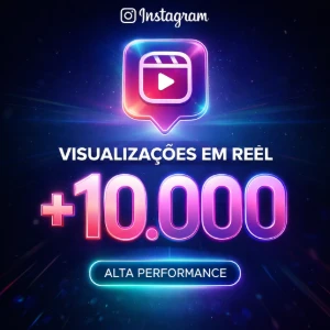 10.000 Visualizações em seus vídeos só Reels| Instagram - Redes Sociais