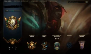 CONTA LEAGUE OF LEGENDS 278 SKINS, GIII (Conta desde 2014) LOL