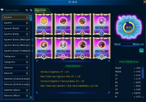 Conta LA Omega forte com 2 rank U - Digimon Masters Online DMO