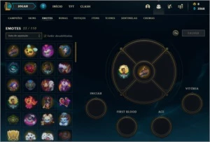 CONTA PLATINA SMURF - League of Legends LOL