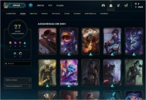 CONTA PLATINA SMURF - League of Legends LOL