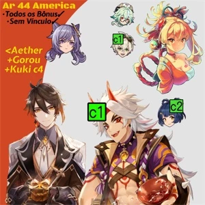 Itto c1, Zhongli, Yoimiya - Genshin Impact