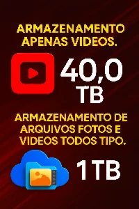 40 Tera De Armazenamento +1 Tera De Armazenamento. - Others