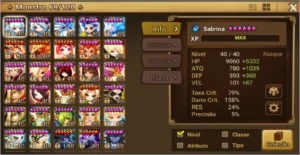 Conta SW global odin, vela,perna,bellenus,hathor,okeanus e + - Summoners War