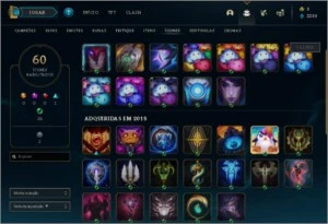 Conta LoL Ouro 4 - League of Legends