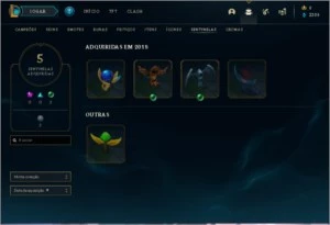 Conta LoL Ouro 4 - League of Legends