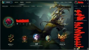 Conta Smurf de League of Legends LOL