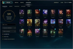 Conta Smurf de League of Legends LOL