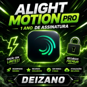 Alight Motion Pro 1 Ano - Conta / 30 Dias De Garantia!
