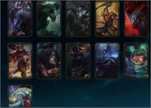 conta de lol 417 skins elo atual plat 4  skin do lucian rara - League of Legends