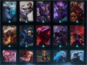 conta de lol 417 skins elo atual plat 4  skin do lucian rara - League of Legends