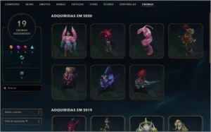 Conta de League Of Legends e Valorant LOL