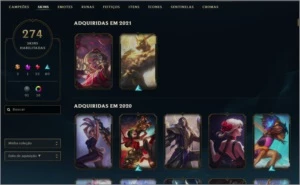 Conta de League Of Legends e Valorant LOL
