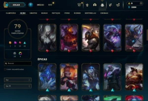 Conta main Master YI - League of Legends LOL