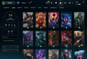 Conta main Master YI - League of Legends LOL