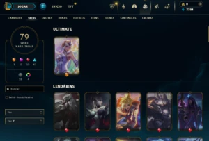 Conta main Master YI - League of Legends LOL
