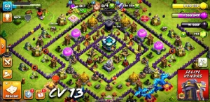 Centro de Vila 13 - Clash of Clans