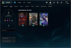 CONTA LOL GOLD 2 PRA VENDER LOGO - League of Legends