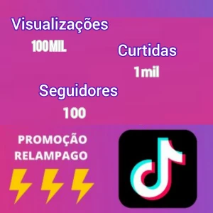 Seguidores visualizações e curtidas - Redes Sociais