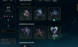 Conta De League Of Legends season 4 LOL