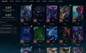Conta De League Of Legends season 4 LOL