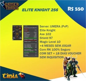 ELITE KNIGHT LEVEL 256- UMERA - Tibia
