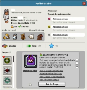 CONTA HABBO - VISUAIS RAROS