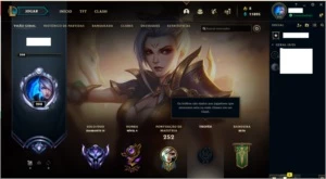 Conta D4 lol 56 skins(mono riven) - League of Legends