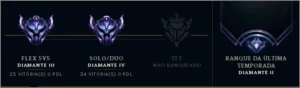 CONTA DE LOL D4 - League of Legends