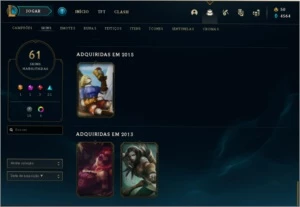 CONTA DE LOL D4 - League of Legends
