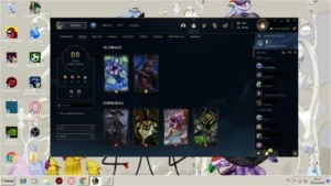 CONTA DE LOL GOLD 3 - League of Legends