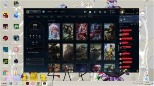 CONTA DE LOL GOLD 3 - League of Legends