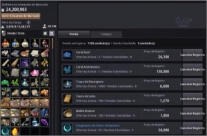 CONTA BDO VALK SUCC 5 PENS + T8 CORCEL 14FS + BARRACA - Black Desert