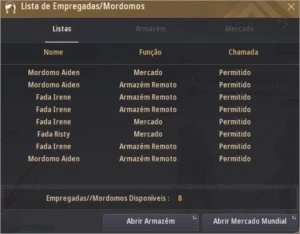 CONTA BDO VALK SUCC 5 PENS + T8 CORCEL 14FS + BARRACA - Black Desert