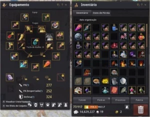 CONTA BDO VALK SUCC 5 PENS + T8 CORCEL 14FS + BARRACA - Black Desert