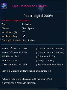 ||LADMO||CONTA MID GAME COM ITENS E DIGIMONS RAROS - Digimon Masters Online