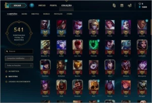 Conta no League of Legends LOL